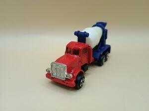 Vintage 1970s Speedrive Diecast Super Wheels Cement Mixer Hong Kong Concrete Toy
